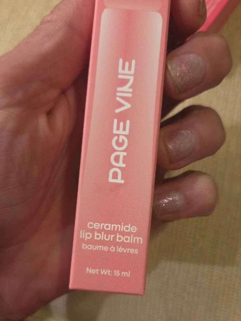 Page Vine Trio Pink Lip Balms & Lip Matte NIB